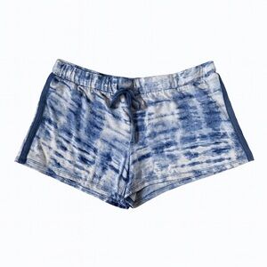 Lucky Brand • Tie Dye Knit Lounge Shorts • Blue • Size M
